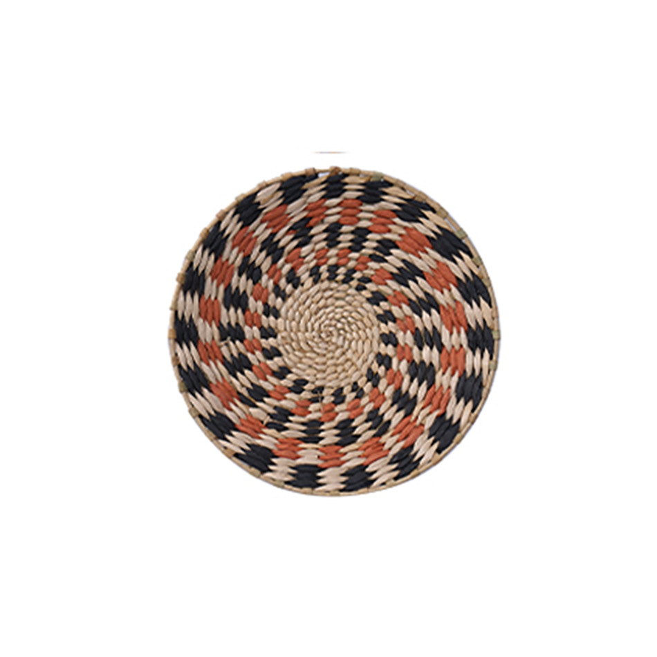 Transfronterizos tejidos de paja decoración de pared de fondo decoración de pared estilo étnico estilo bohemio decoración sofá cabezal de cama TEMU