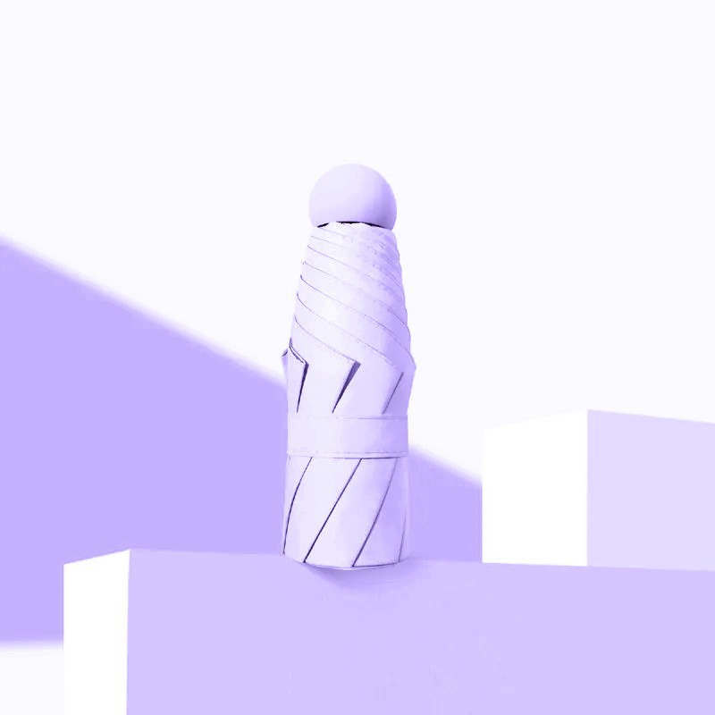 日傘、日焼け止め、コンパクト、ポータブル日傘、女性用傘、晴雨兼用傘、紫外線防止ビニール日傘