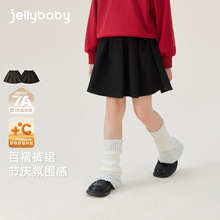 [抗菌远红外]女童半身裙大童休闲百褶短裙儿童秋装宝宝秋冬裙子女