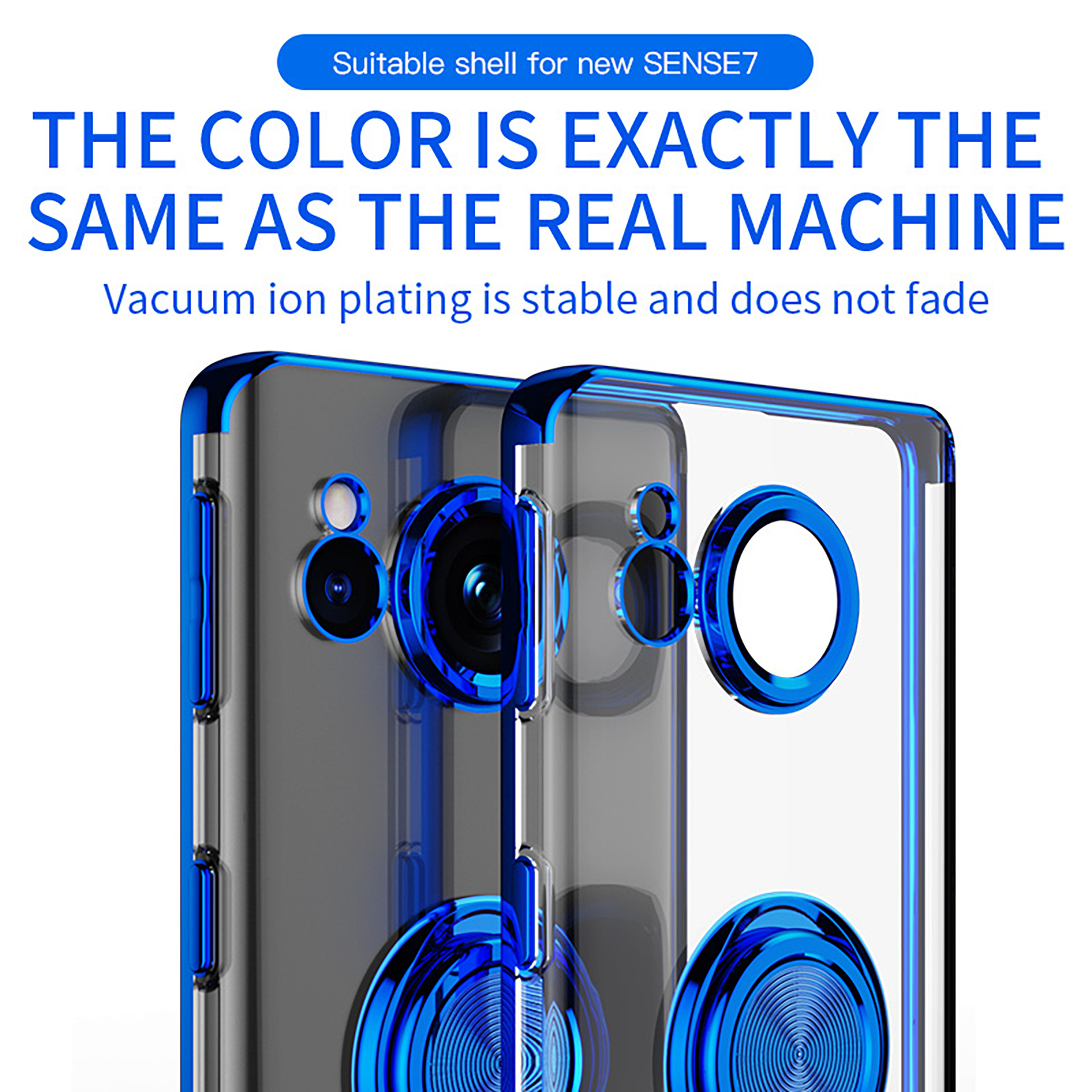Sharp Aquos Sense10 is suitable for 9/8/7Plus Japan Amazon protective cover ring car electroplating shell
