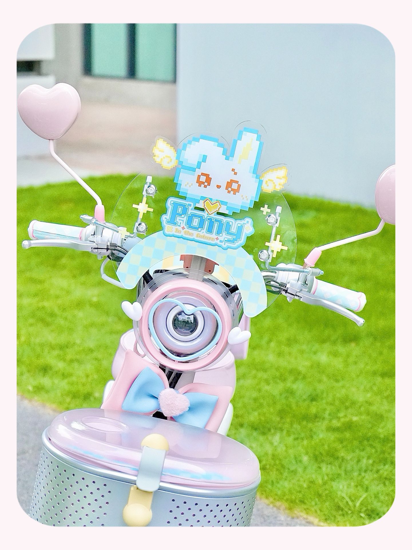 Suitable for Aima Metaverse Pony, Yadi, Tailg, and Niu Electric Scooters Front Windshield Decoration and Windscreen Accessories