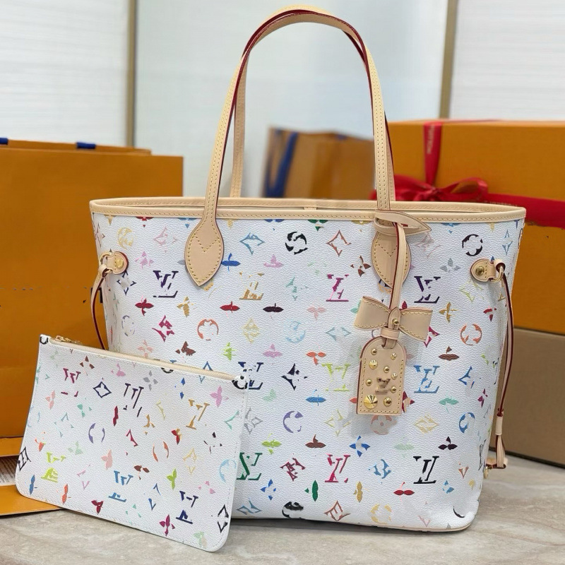 2026 New Fashionable Versatile White Tri-Color Series Mother-Child Bag Mommy Bag Large Capacity Trendy Versatile Shoulder Bag 2026 New Fashionable Versatile White Tri-Color Series Mother-Child Bag Mommy Bag Large Capacity Trendy Versatile Shoulder Bag