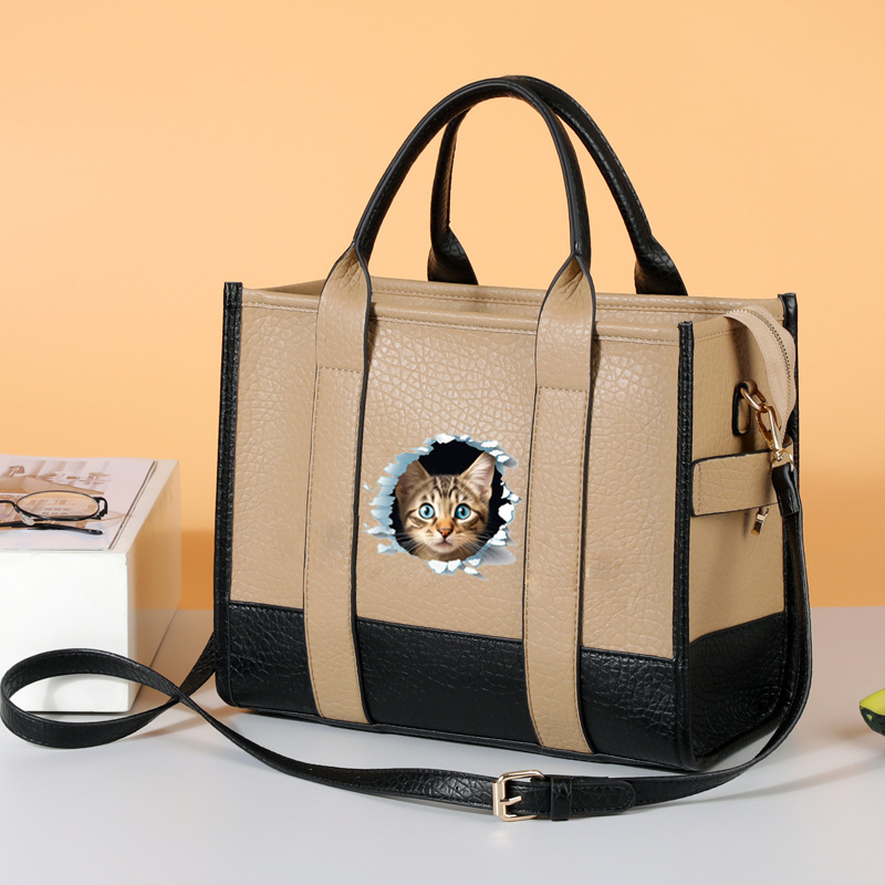 Cat Head Tote Bag 5