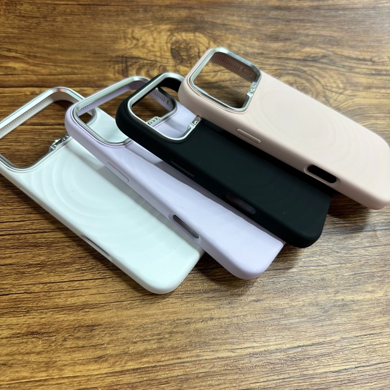 tider适用于苹果17promax美娜系列磁吸款液态硅胶镜头钻框17pro|undefined