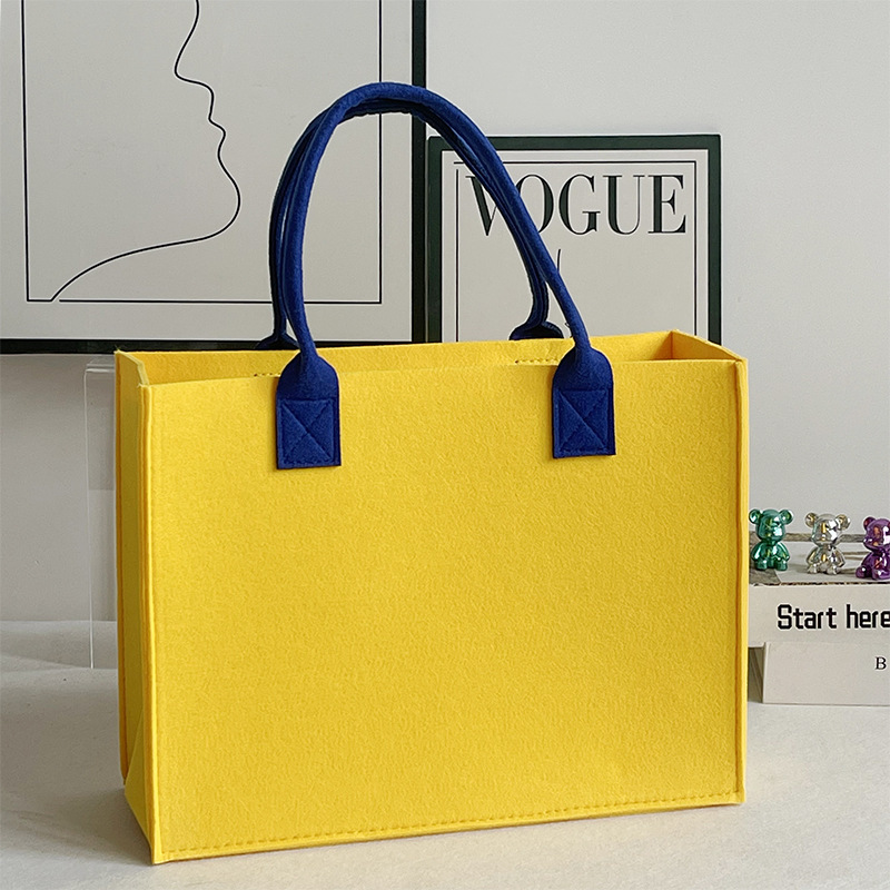 노란색과 로얄 블루;32*25*12