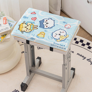 Summer Ice Silk Cushion Cool Ice Bean Memory Foam Thickened Student Cushion Rectangular Sponge Chair Ass Mat