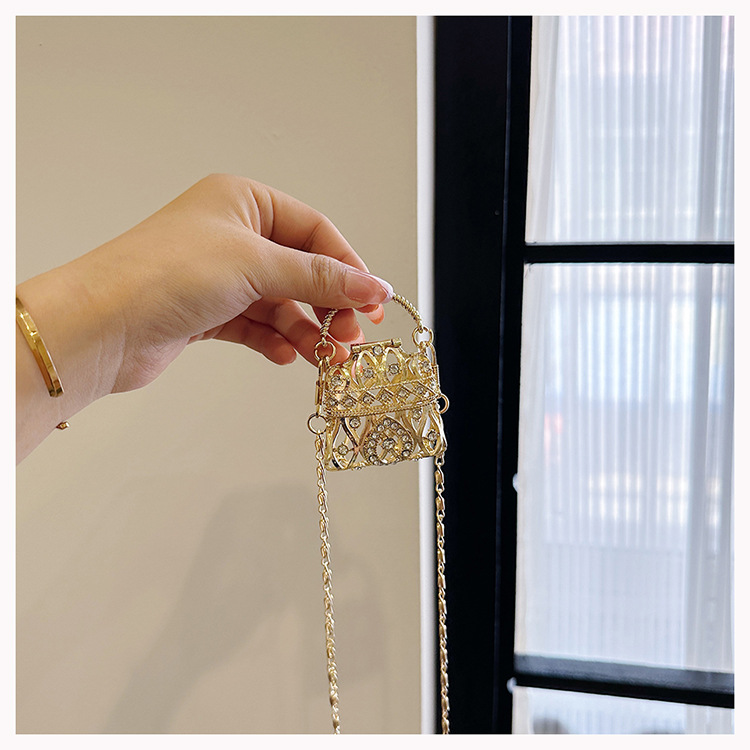 Mini Decorative Simple 2023 Spring/Summer New Fashion Banquet One Shoulder Chain Bag_voghion.com