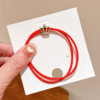 Universal small hair rope, elastic durable hair accessory, simple and elegant design, wholesale