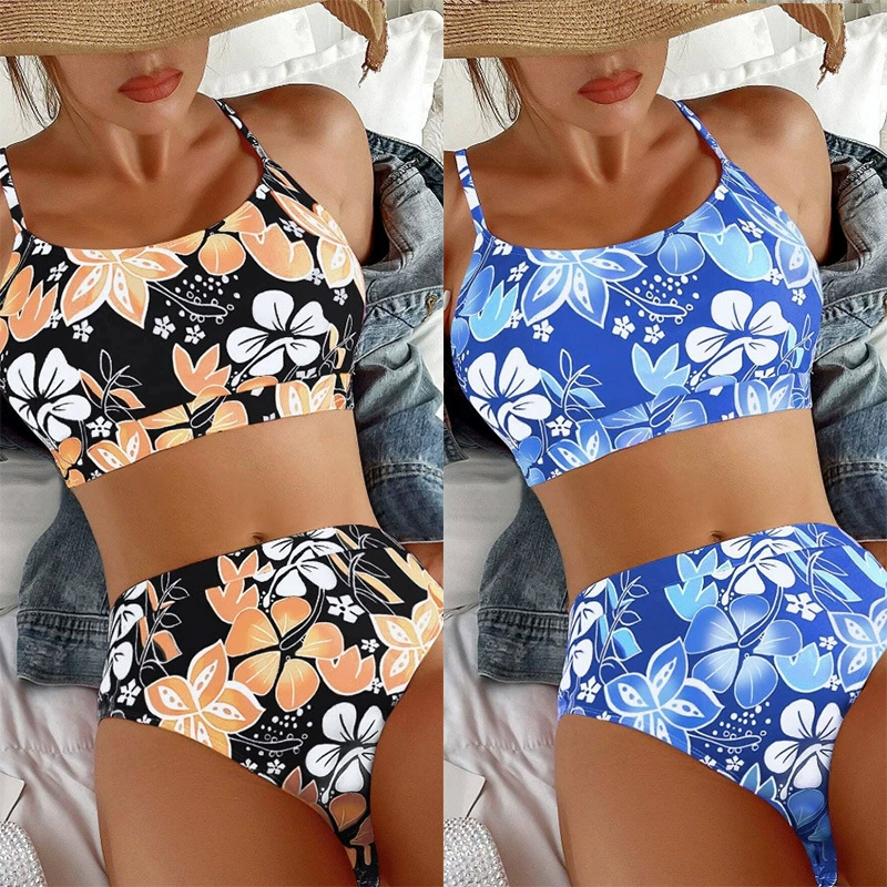 Sexy supporting swimwear, European style, tight, backless, high waist