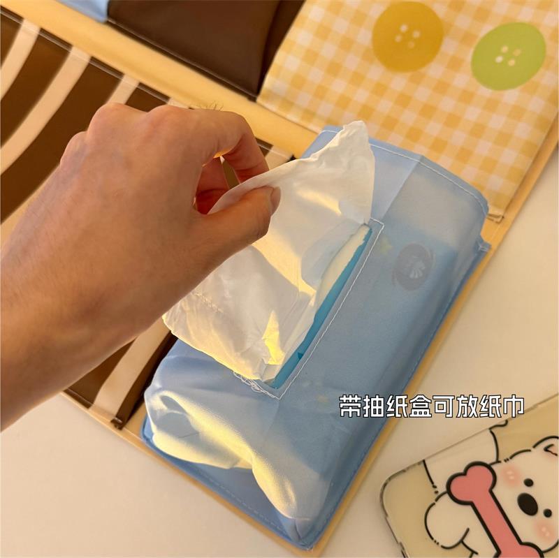 可爱挂墙收纳挂袋宿舍床头上下铺挂壁大容量悬挂式置物学生收纳袋|undefined