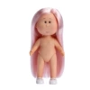 Rose gold 3/7 points straight hair