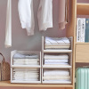 household cupboard Storage Shelf Stratified A partition Pull-out Storage baskets kitchen multi-function Plastic Shelf