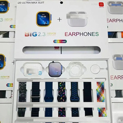 現物10in1 ultraスポーツ腕時計tws bluetoothイヤホンi20 ultra max片付けスマートウォッチ