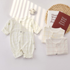 Baby one-piece summer thin children's summer wear baby air-conditioning suit summer baby clothing baby summer crawling suit