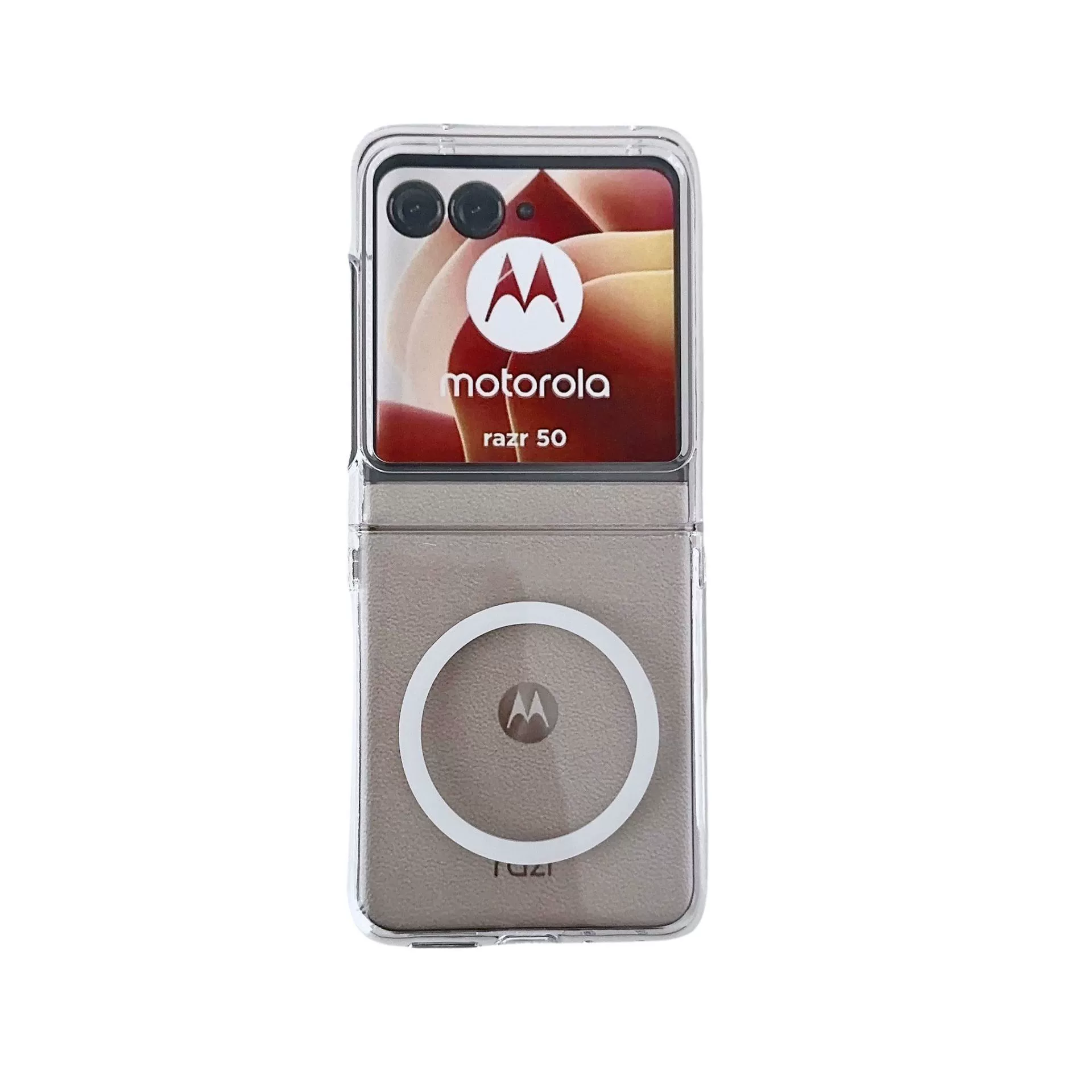 Новый товар подходит для защитного чехла MOTO RAZR50ULTRA защитный чехол RAZR50 царапины UV светлая поверхность прозрачный магнитный чехол для мобильного телефона