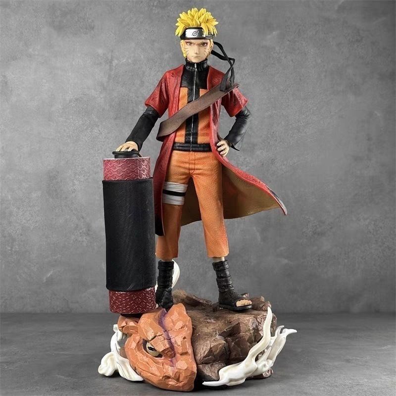 ナルトフィギュアデッキソウルチャームサスケ仙人ナルトモデル像装飾品うちは男性送料無料ドロップシッピング|undefined