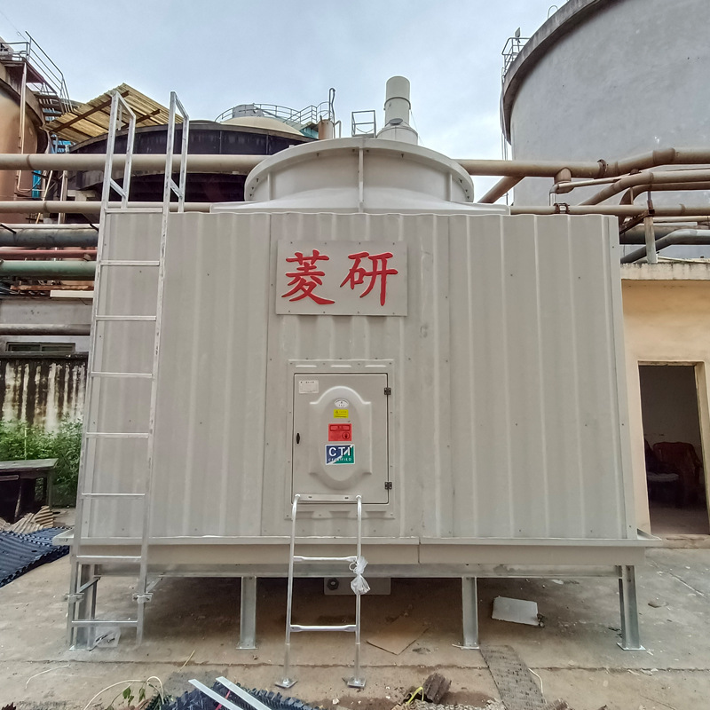 工业横流方形冷却水塔低噪音开式100-500T逆流式玻璃钢冷却塔E18