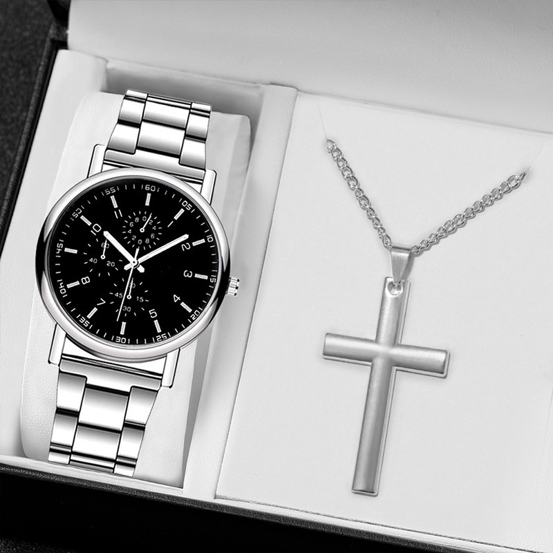 メーカー直営シンプルwatch安いプレゼント腕時計卸売り _ 合金帯石英腕時計男性ビジネススーツ|undefined