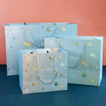 太空卡通礼品袋儿童袋袋子高颜值temu包装袋手提袋小号高级感