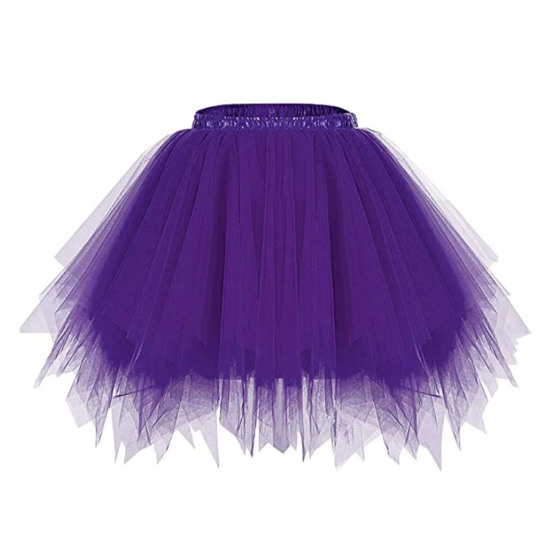 European and American candy color multi -color skirt supports half -body puff lining skirt photo studio wedding photography diamond -shaped color skirt