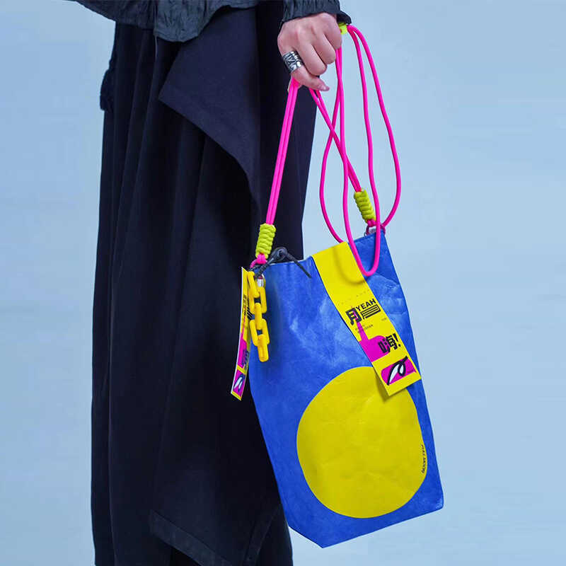 杜邦袋定 制杜邦纸杜邦包企业创意公司周年庆包订 做可印logo图案