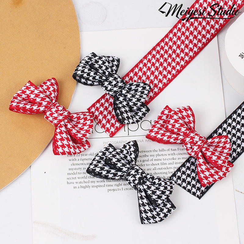Mil pajaros ropa bolsas accesorios DIY arco accesorios para el cabello coreano cinta de tela tela tela tela al por mayor mano