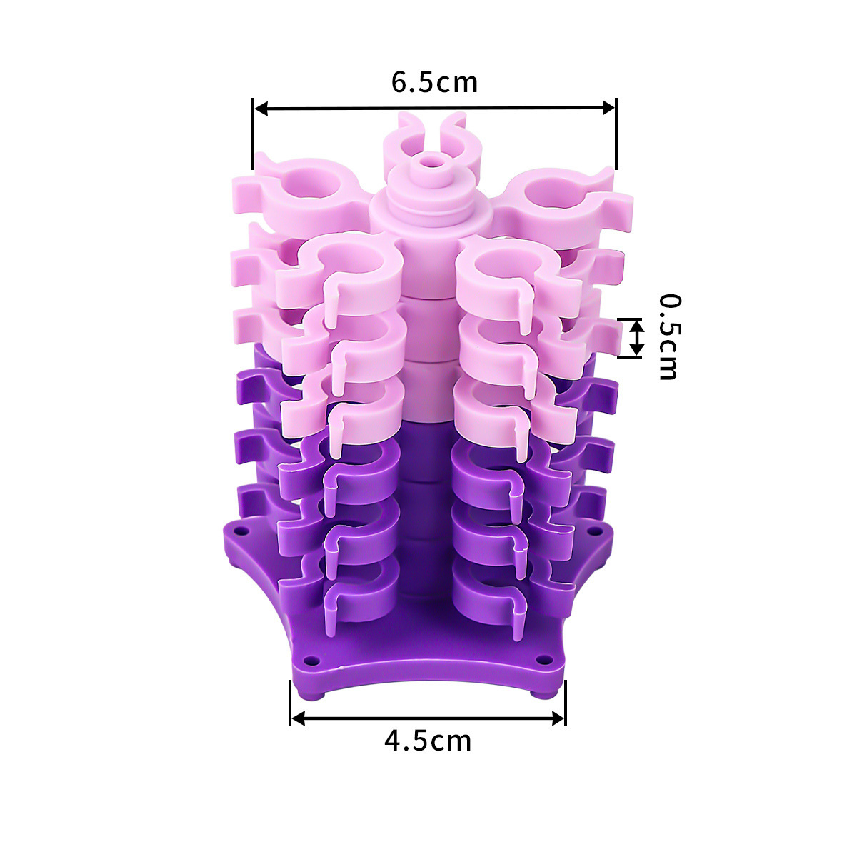 Púrpura claro superior púrpura oscuro inferior