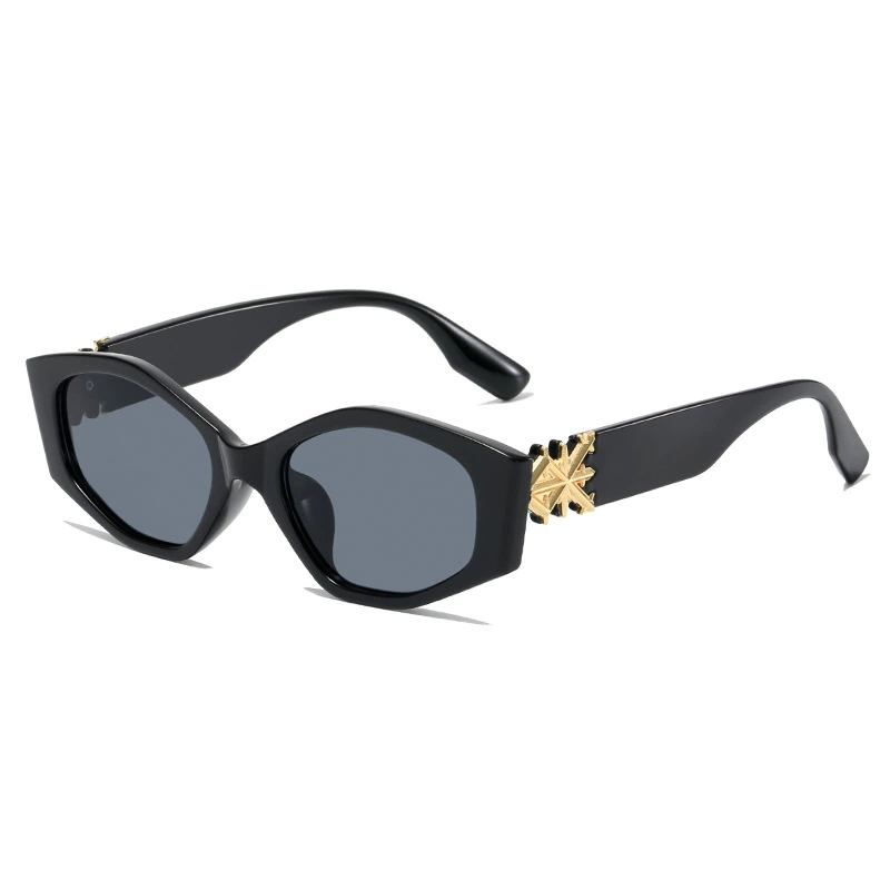Новые солнцезащитные очки женские: Малы, GM Same Moly Fashion SANKUANZ Cooperative Edition Settlement Edition Personal Cat Eye Sunglasses Female Spirit