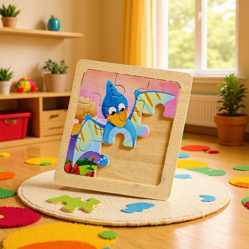 Cross-Border Wooden Enlightenment Logical Thinking Early Education Puzzle Game Baby Educational Fun Intelligence Puzzle Board Hands-On Toys