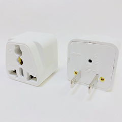 Pure Copper American Style Converter Plug US Standard Travel Socket Dual-Flat Adapter Connector Philippine Converter US Regulation Adapter Head