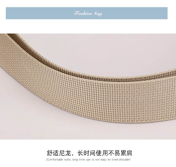 New trendy single-shoulder bag, waterproof nylon bag, multi-layer crossbody bag, Korean-style versatile backpack for foreign trade women in 2025 undefined