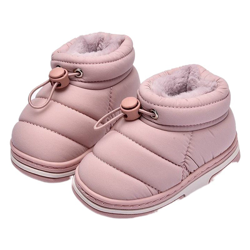 Детские хлопковые тапочки Зимний сезон, милая теплая Домашняя Хлопковая Сумка для мальчиков и девочек с детскими зимними сапогами, волосы поколения