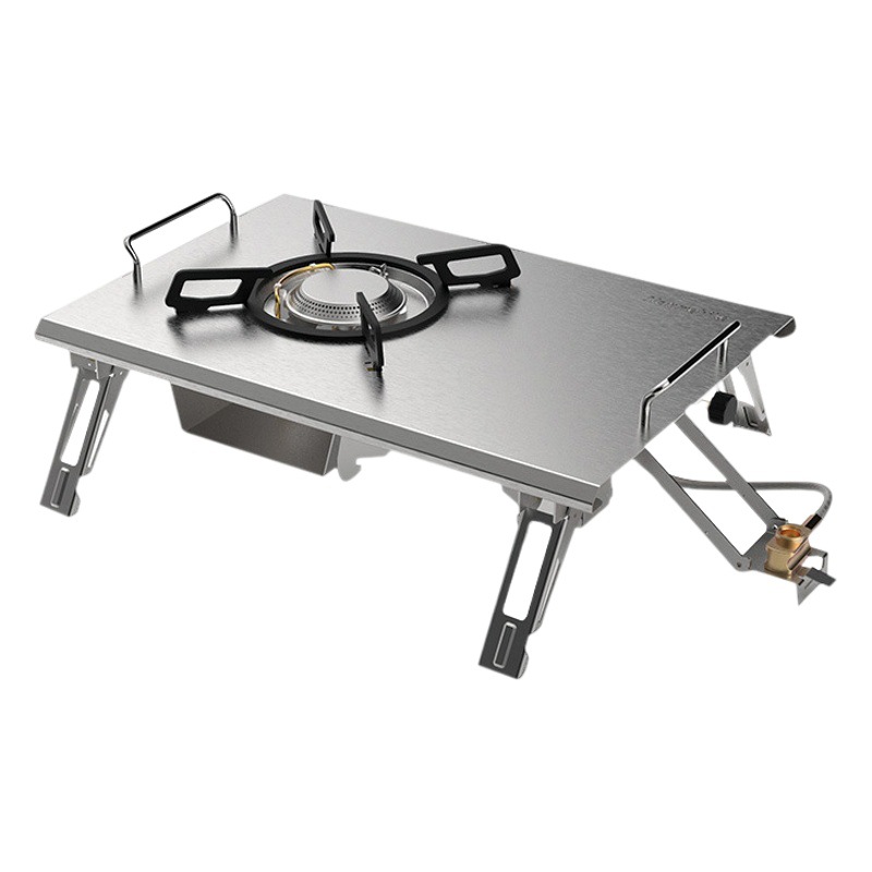Acampar al aire libre plegable portátil unidad de negocio IGT estufa de gas estufa de camping estufa de tarjeta IGT estufa de picnic de escritorio