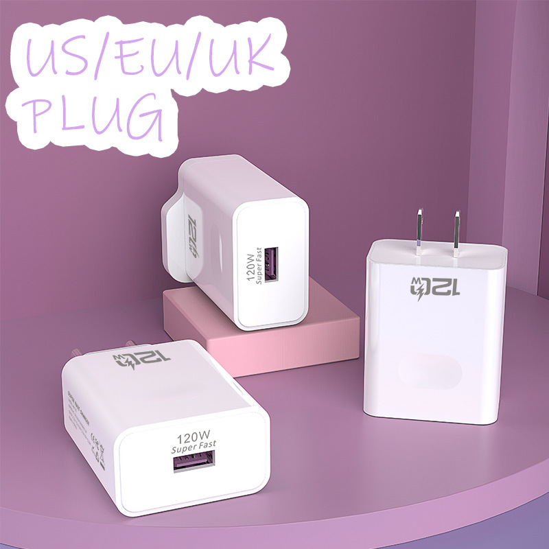 European/American/British 5V3A fast charger 25W adapter fast charging head USB mobile phone charging head wholesale