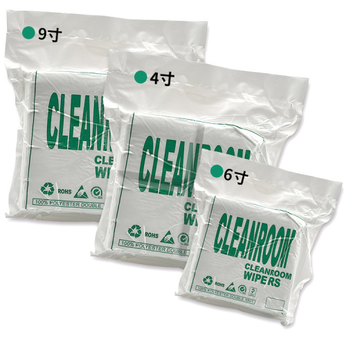 Wholesale dust-free cloth UV spray head mobile phone screen laboratory dust removal cleaning cloth 9*9 polyester fiber industrial wiping cloth