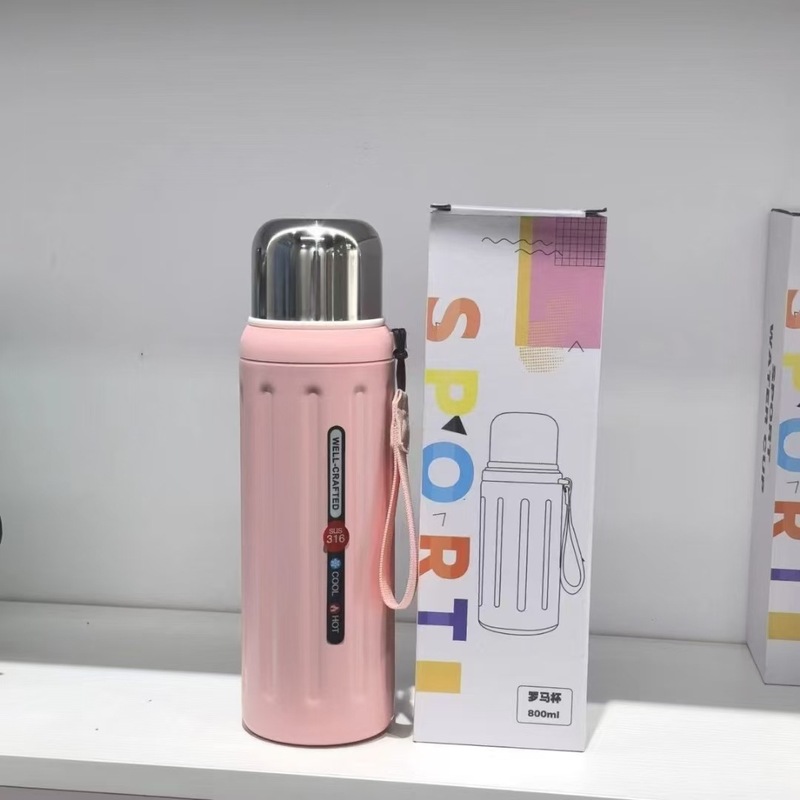 真空ローマ保温カップ新型316ステンレスコップ屋外携帯茶分離大容量コップ|undefined