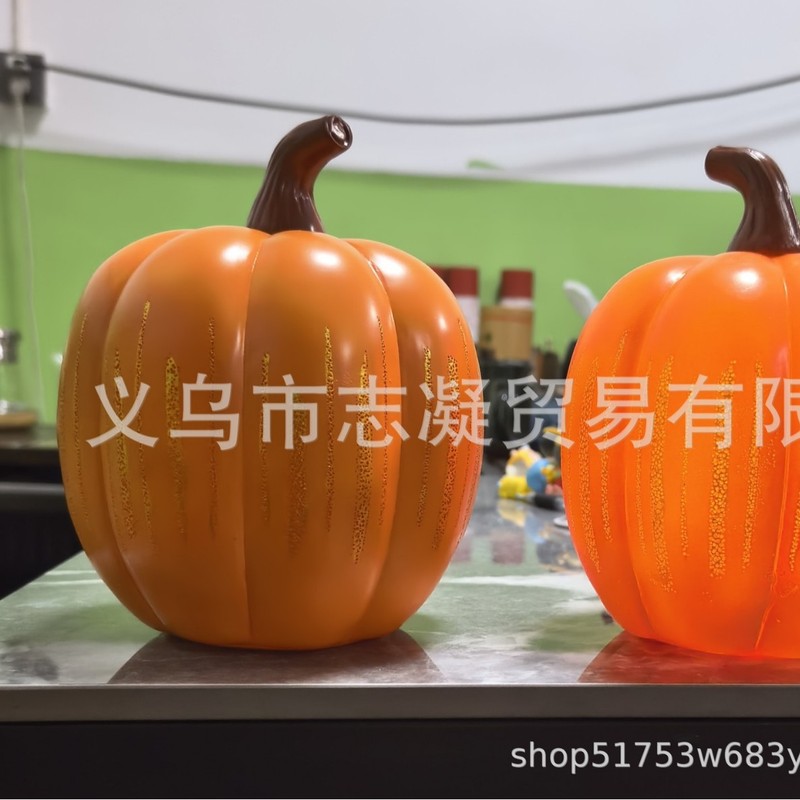 跨境新款Twinkle Light Pumpkins闪闪发光的南瓜家居摆件|undefined