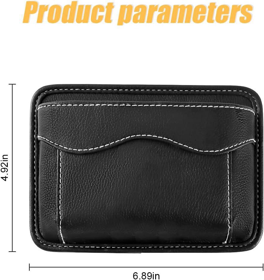 Cross-Border Car Phone Holder, In-Car Adhesive Small Storage Bag, Storage Pouch, Card Holder, Direct from the Factory