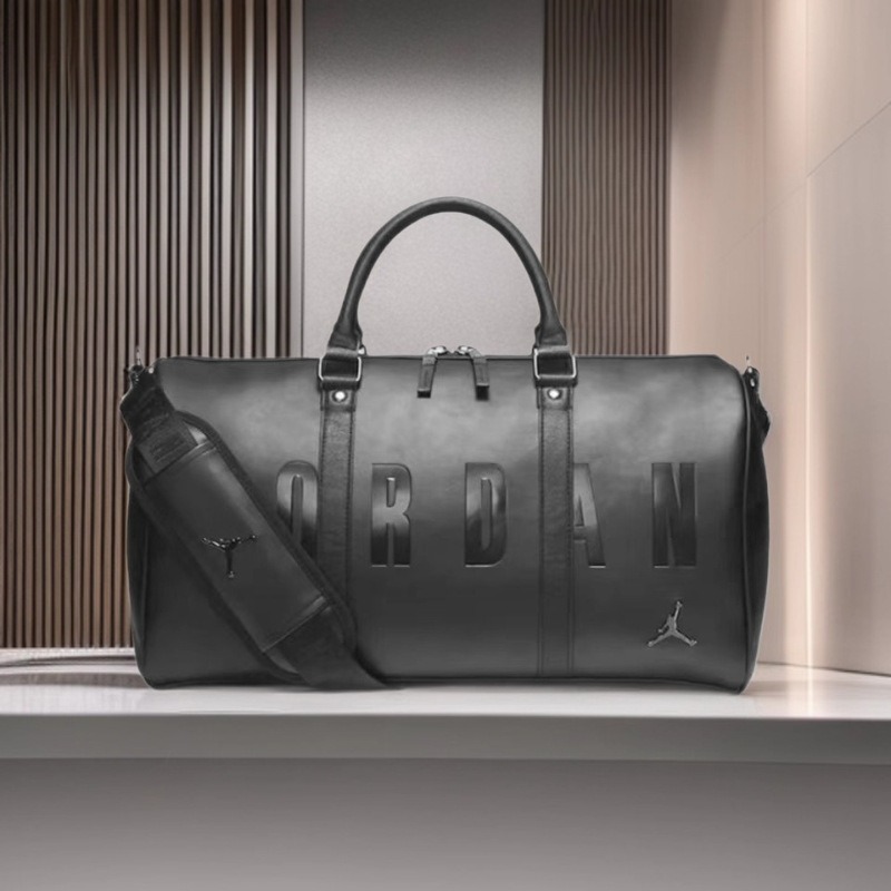 先行販売 AJ ジョーダン カップル用スポーツフィットネスバッグ、トラベルバッグ、ショルダーバッグ、ハンドバッグ、荷物バッグ、バスケットボールバッグ（全面プリント）