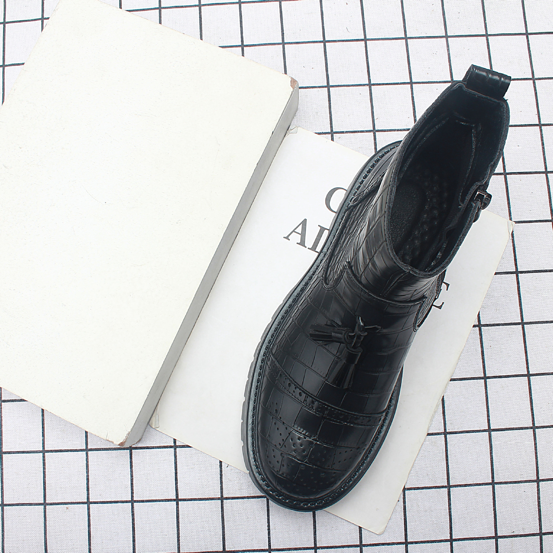 �¿���ѥ�ﶬ����Ь�ж���ŷ��ѥ�Ӹ߰�Ӣ������ѥ��1386