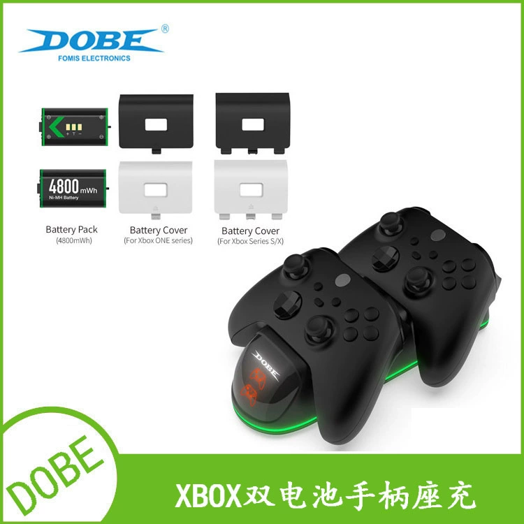 XboxSeries двойная зарядка батареи ручка зарядка Xboxone/X/S с LED дисплеем, беспроводная подзарядка сидения для ручки