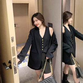 时尚休闲套装;连衣裙;女式针织衫