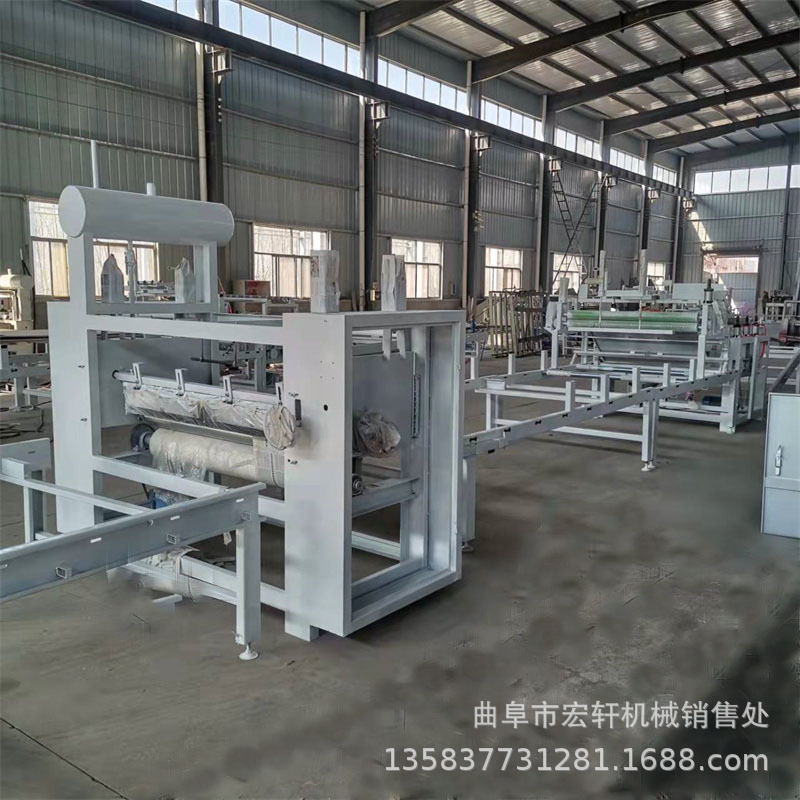 密度板玻镁板贴面机 管道护角板PET高光膜贴纸机 免费试机