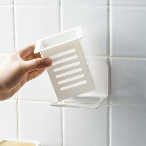 Chopsticks storage wall-mounted chopstick cage chopstick cylinder household wall-mounted storage cylinder household hanging storage basket
