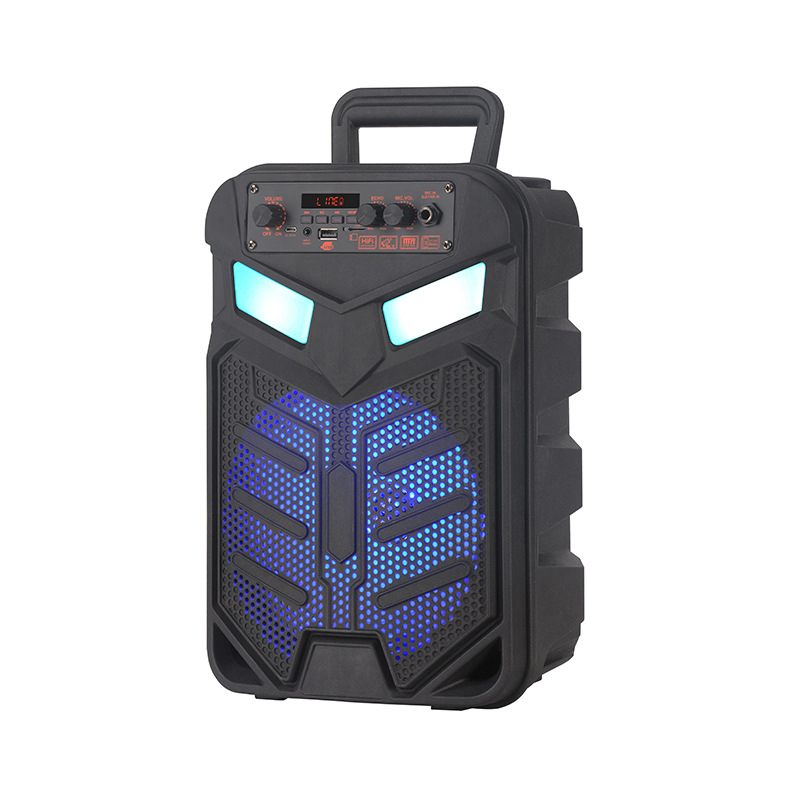 Un tiempo limitado precio especial de fábrica de altavoces Bluetooth al aire libre de 8 pulgadas alta potencia gran batería exportación al por mayor