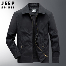 JEEP SPIRIT新款男士加绒工装棉服宽松大码时尚休闲男装棉衣外套