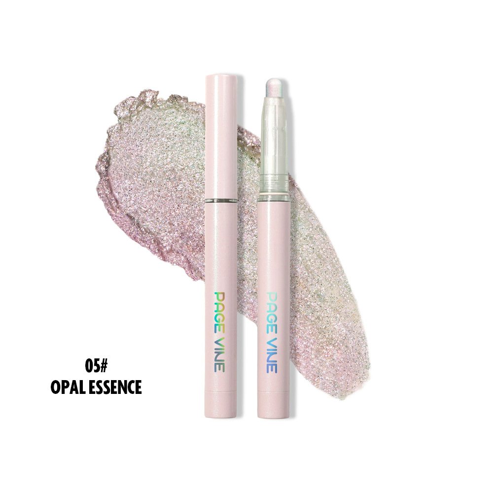Maquillaje PAGE VINE, Iluminador en Barra, Sombra de Ojos en Barra Amazon TK Aegyo-sal, Sombra de Ojos en Lápiz de 12 Colores, Sombra de Ojos de Gran Marca