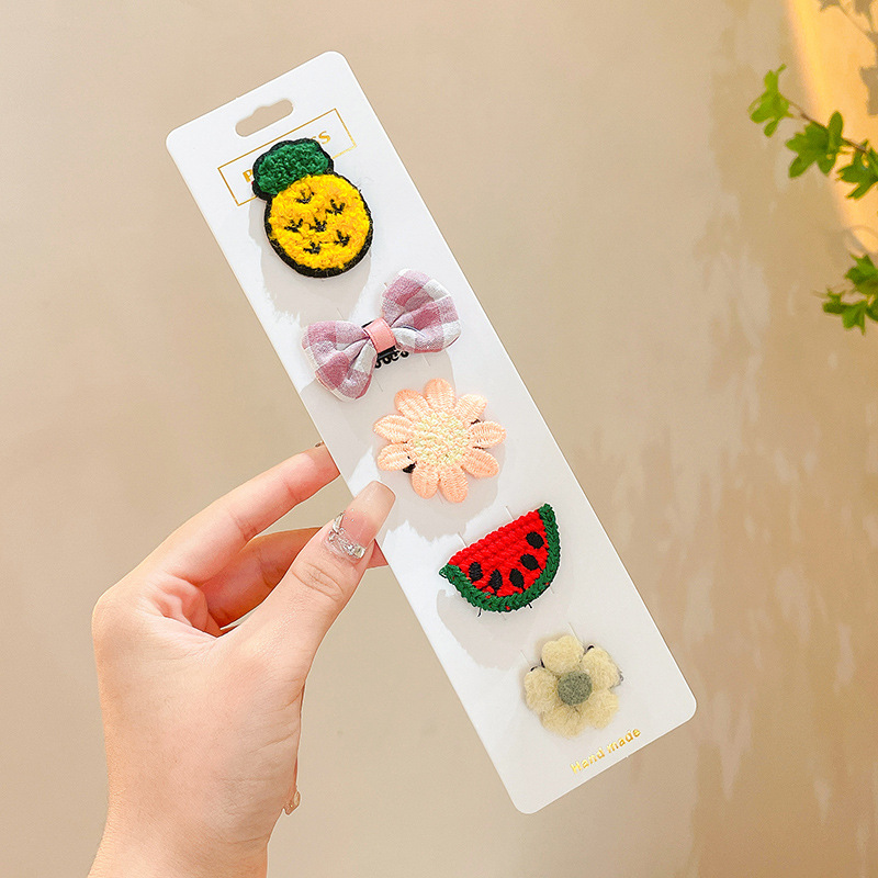 Lindo bebé fetal clip de pelo accesorios para el cabello bebé no duele el pelo horquilla volumen del pelo del bebé menos sudor clip de los niños tocado