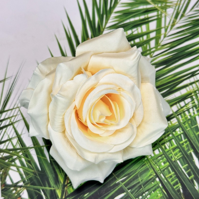仿真10cm玫瑰花头520花艺蛋糕婚礼装饰婚车布置DIY假花摆件批发|undefined