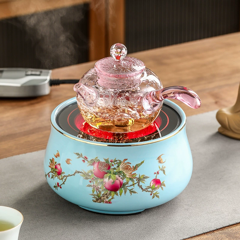 Мини-электрическая глиняная печь для приготовления чая в печи